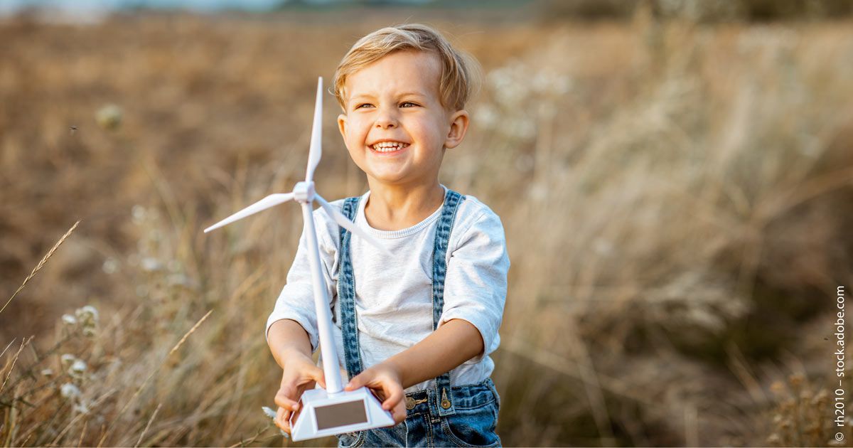 Mit großen Schritten in eine grüne Zukunft: Nachhaltig investieren für Kinder