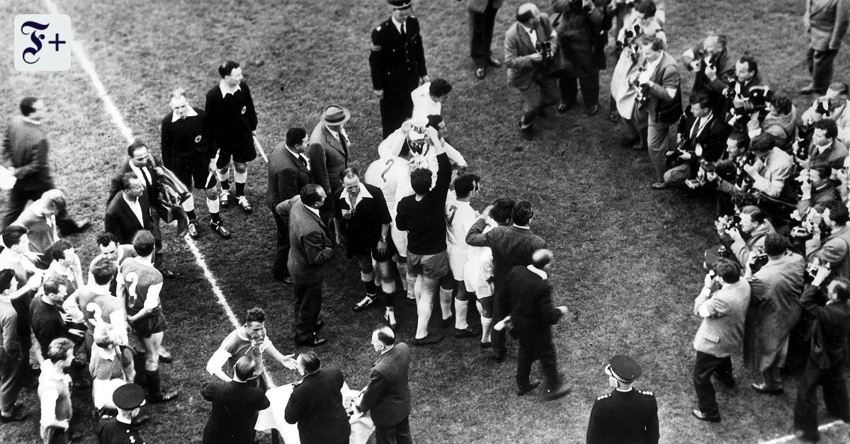 Eintracht Frankfurt 3:7 gegen Real Madrid am 18. Mai 1960