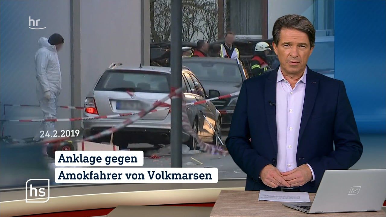 Volkmarsen: Anklage gegen Amokfahrer | hr Hessenschau (Spätausgabe)