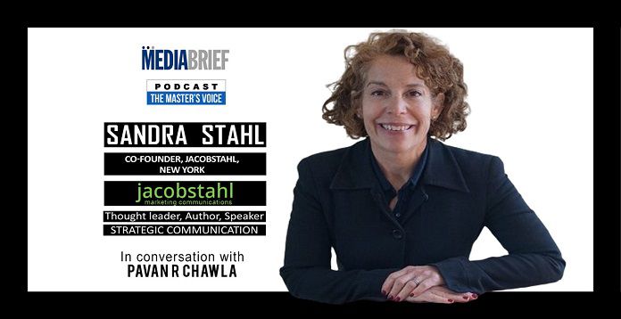 image-Sandra-Stahl-of-JacobStahl-New-York-On-The-Master's-Voice-Podcast-Series-MediaBrief-with-Pavan-R-Chawla