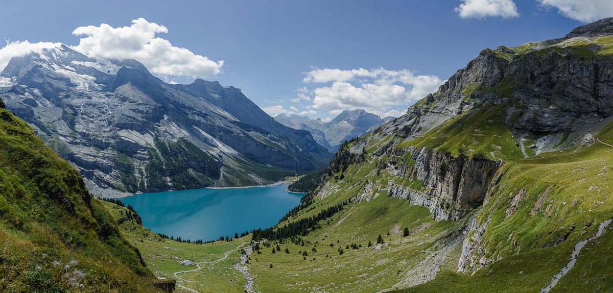 Oeschinensee: Imposante Panorama-Rundwanderung im Berner Oberland