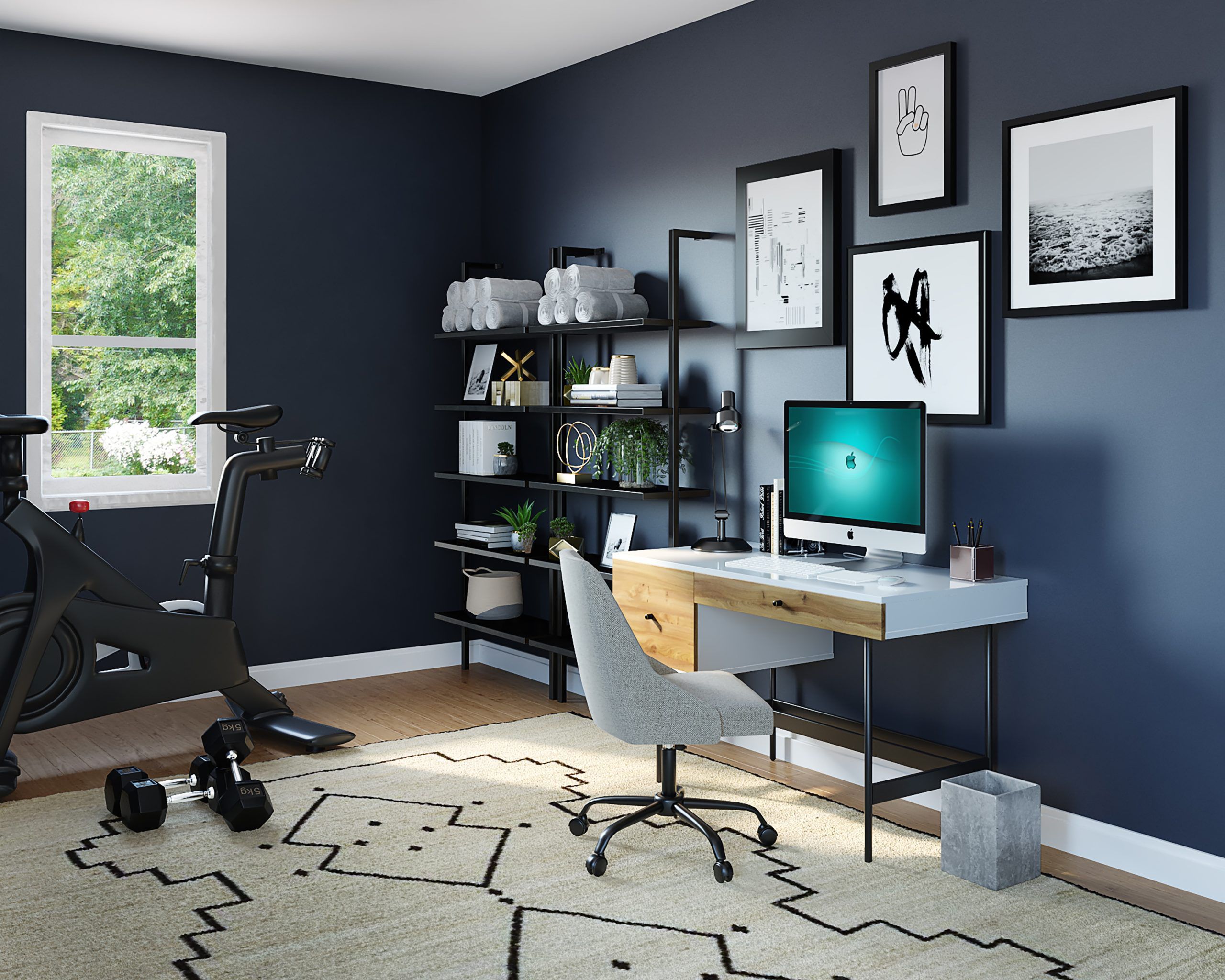 Home Office einrichten mit wenig Platz. Tipps für Schreibtisch, Bürostuhl und Co. für Zuhause