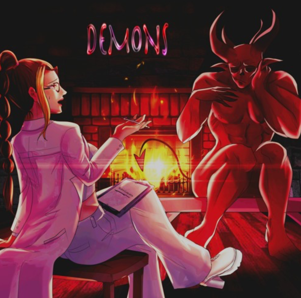 Throw away your saviour complex with Justine Eltakchi’s hyperpop single, ‘Demons’.