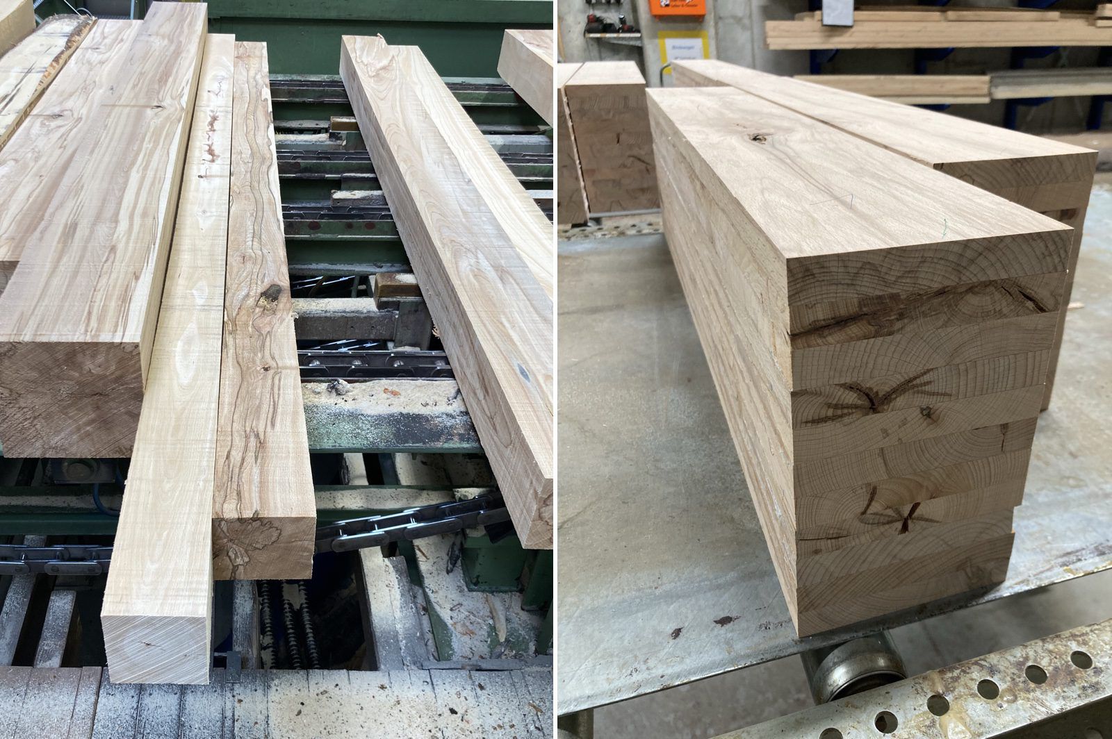 Brettschichtholzträger und -stützen: Wie Buchenholz niedriger Qualität als Baustoff genutzt werden kann