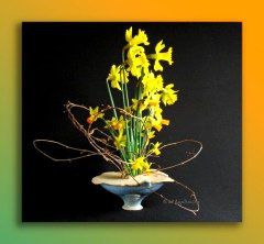 ✿ Blumengestecke in besonderen Keramikvasen