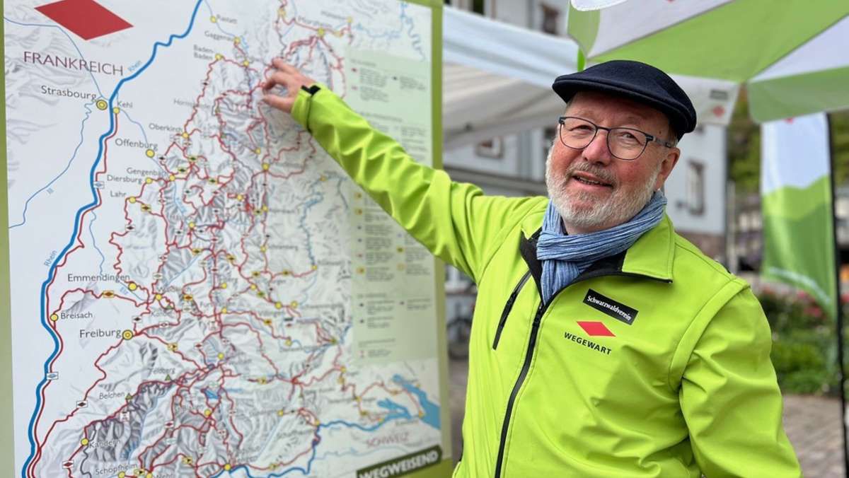 Peter Grambart in Dobel: Einst Seefahrer, jetzt Wanderführer