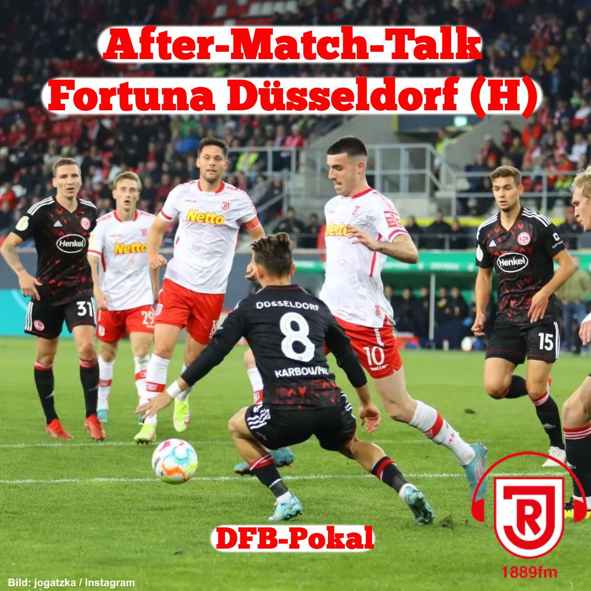 After-Match-Talk - DFB-Pokal: SSV Jahn Regensburg - Fortuna Düsseldorf - 1889fm
