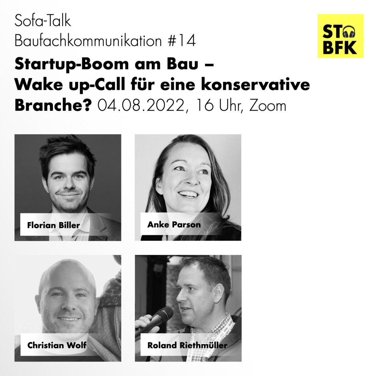 Rückblick: Sofa-Talk zum Startup-Boom am Bau