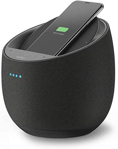 Belkin SoundForm Elite Hi-Fi Smart Speaker mit drahtlosem Ladegerät bei Amazon