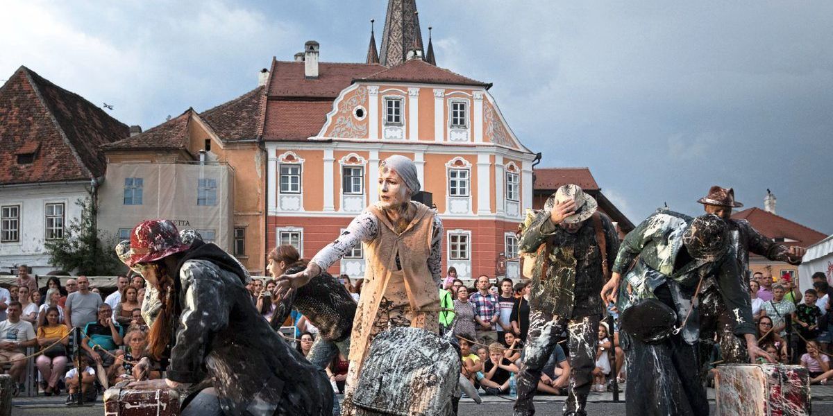 Der rumänische Ort Sibiu als multikulturelle Bühnenstadt