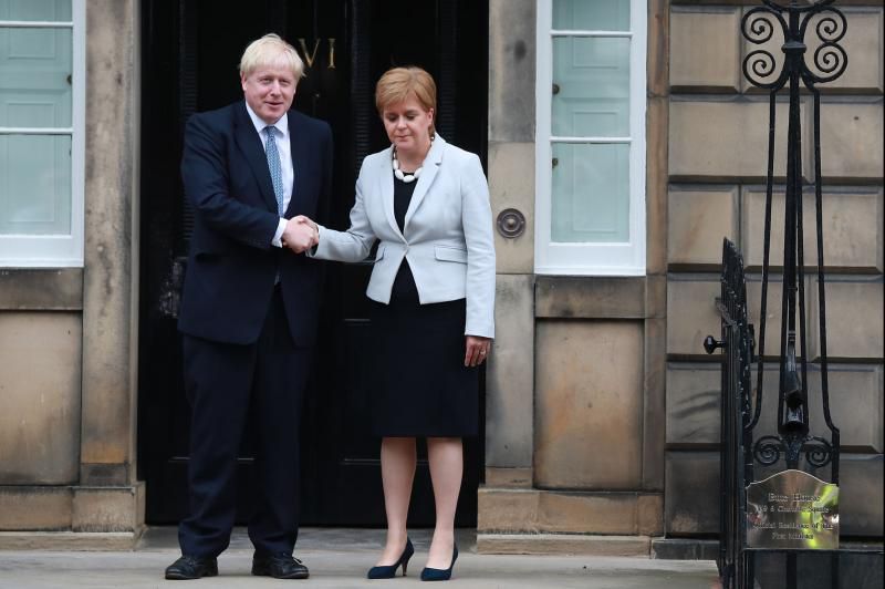 British PM Johnson rejects Sturgeon appeal for second independence vote for Scotland