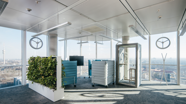 Büro-Architektur: Unternehmen planen Flächen für Remote-Work um