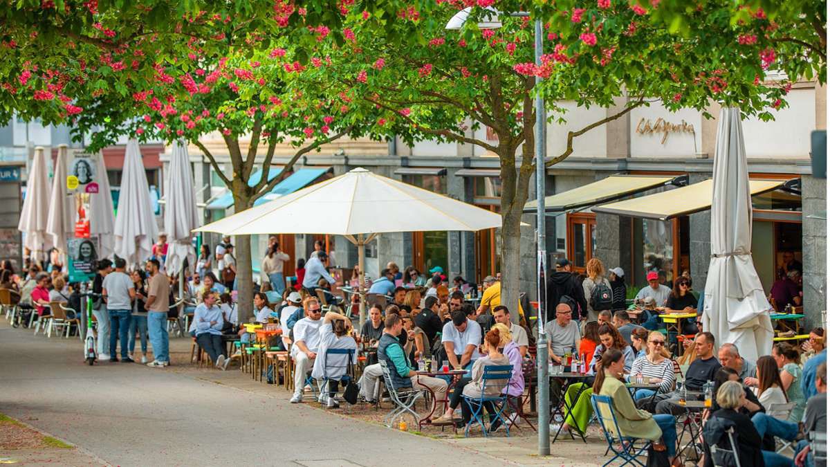 Frühlingsgefühle am Marienplatz