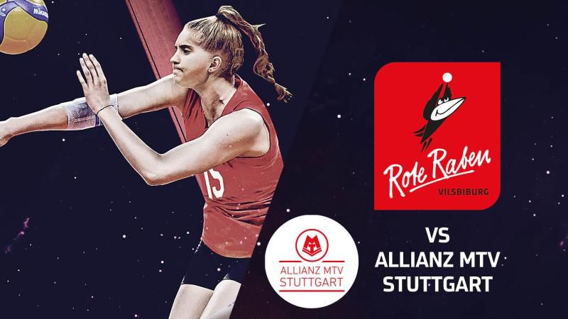 VBL - 10. Spieltag: Rote Raben Vilsbiburg - Allianz MTV Stuttgart