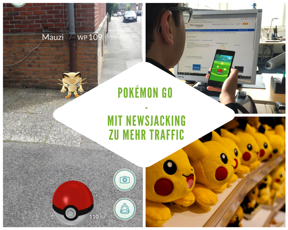 Pokémon GO - mit Newsjacking zu mehr Traffic