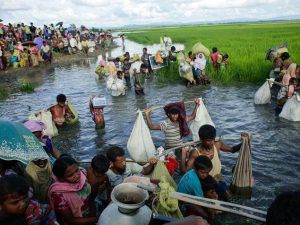 Rohingya Flüchtlinge in Bangladesch Foto: Abir Abdullah / European Pressphoto-Agency