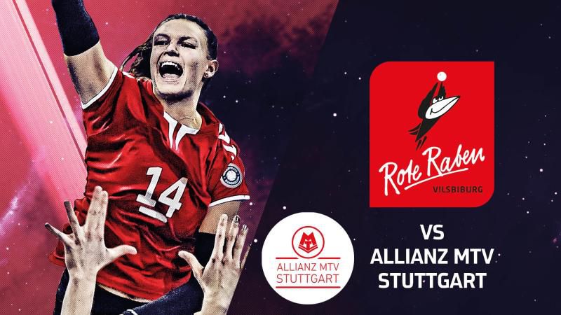 VBL - 2. Spieltag: Rote Raben Vilsbiburg - Allianz MTV Stuttgart