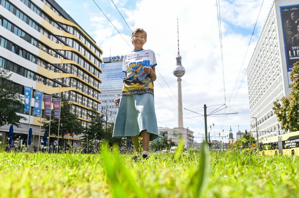 Berliner Extremläuferin: Die 83-jährige Sigrid Eichner hat über 2300 Marathons geschafft