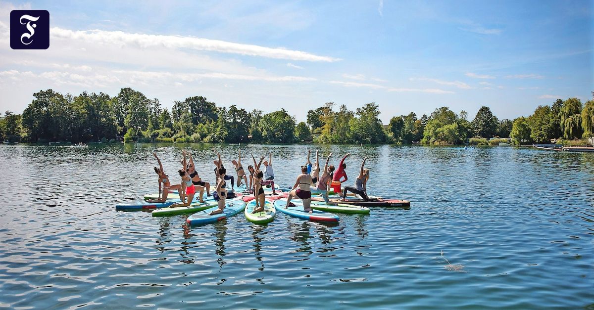 Yoga an ungewöhnlichen Orten: Alles im Fluss