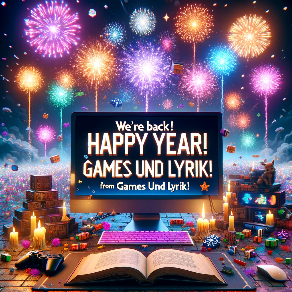 Frohes Neues Jahr von Games und Lyrik!