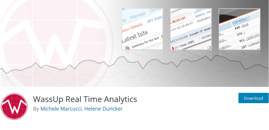 WassUp Real Time Analytics für Deinen Blog