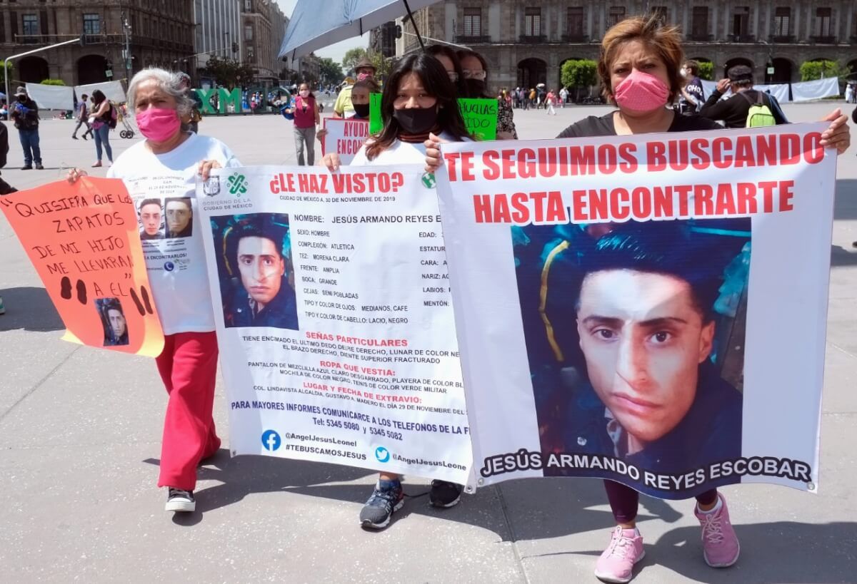 2020 mehr als 10.000 Menschen in Mexiko vermisst