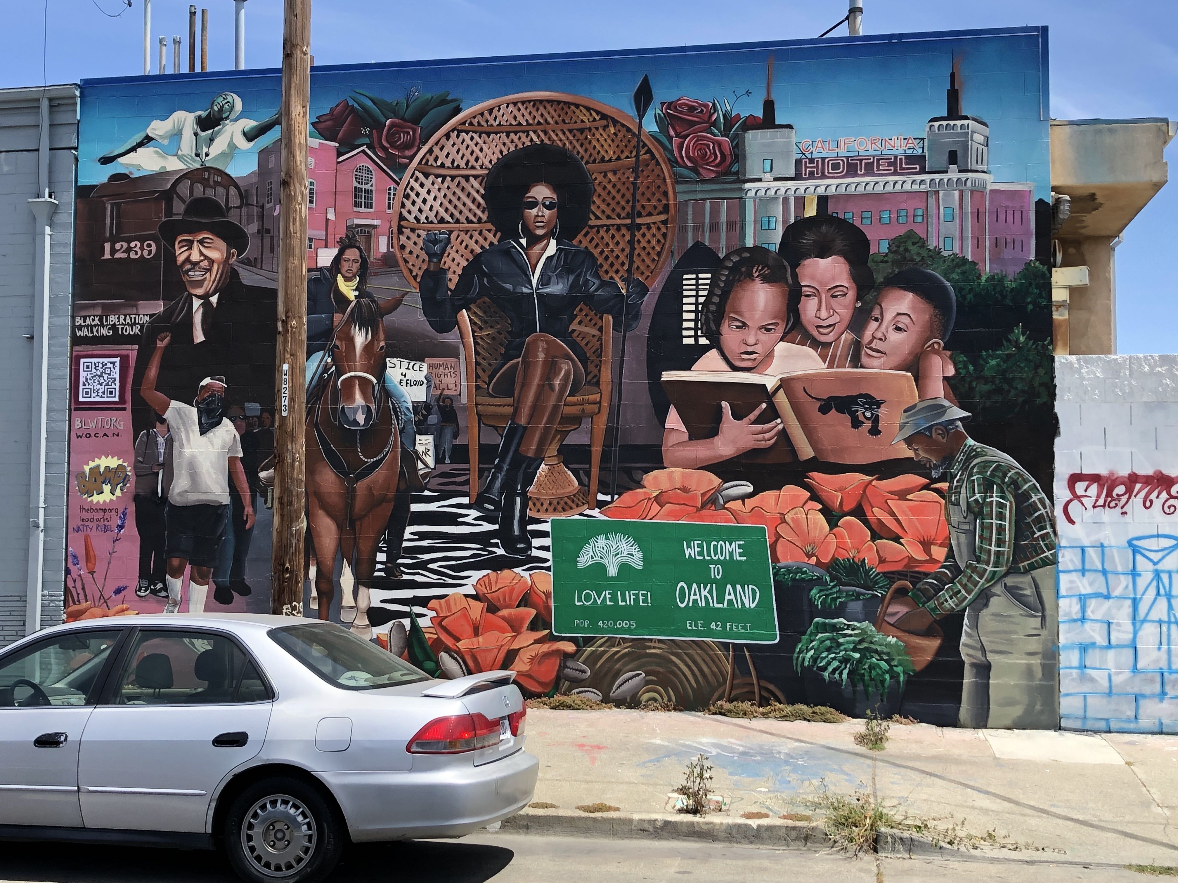 Murals in Oakland - Eine riesige Open-Air-Galerie
