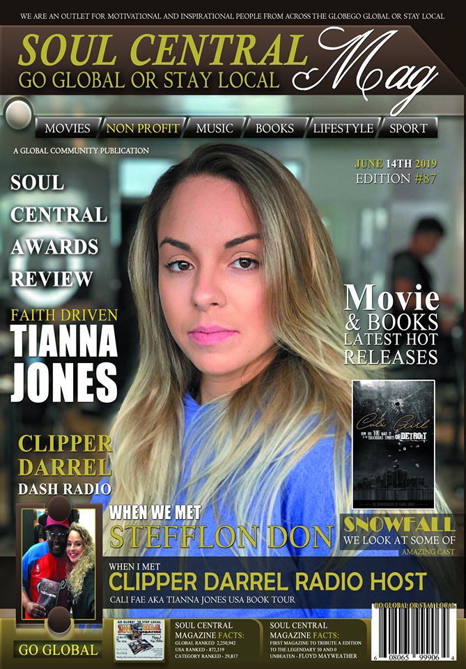 Soul Central Magazine Edition 87 #Cali Fae #Author OUT NOW!