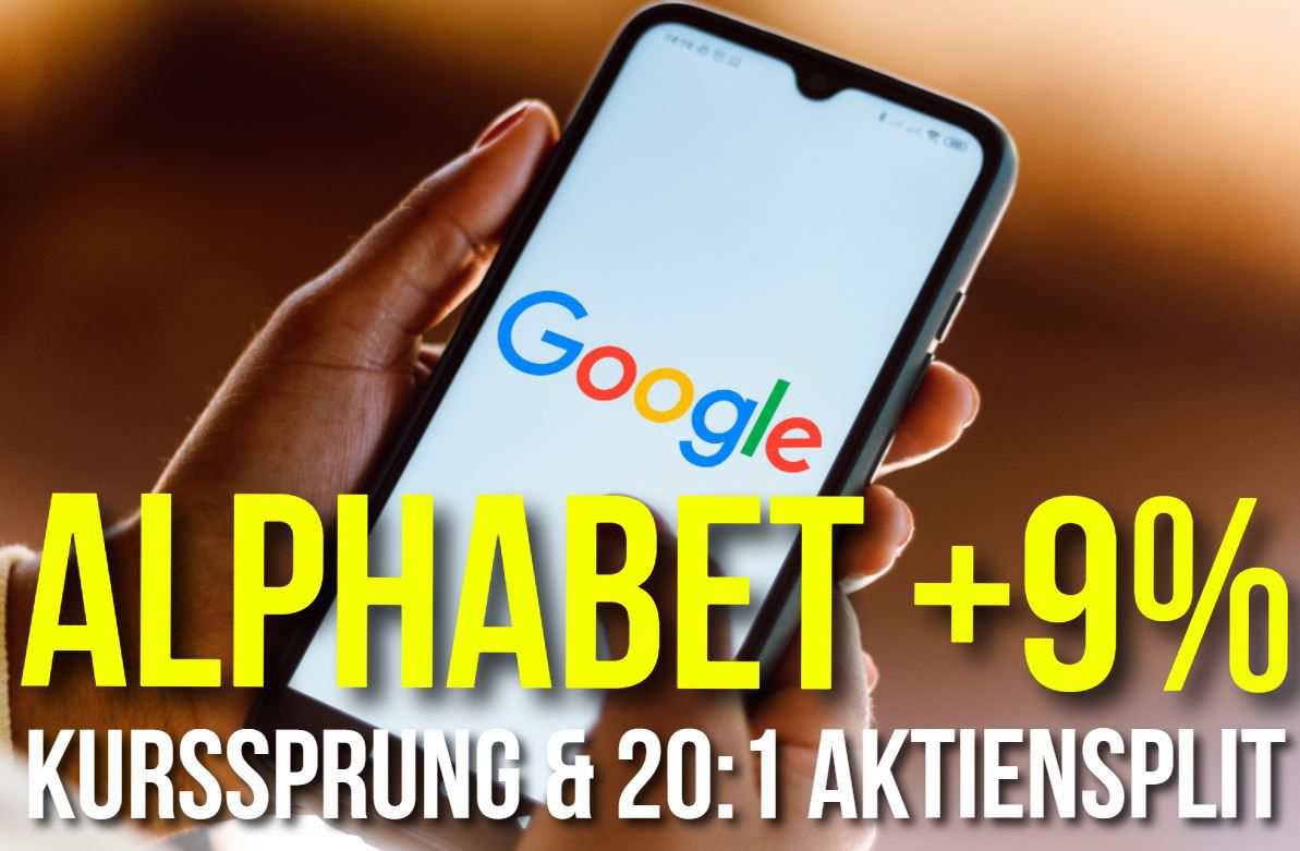 Google-Aktie: Alphabet mit Aktiensplit 2022