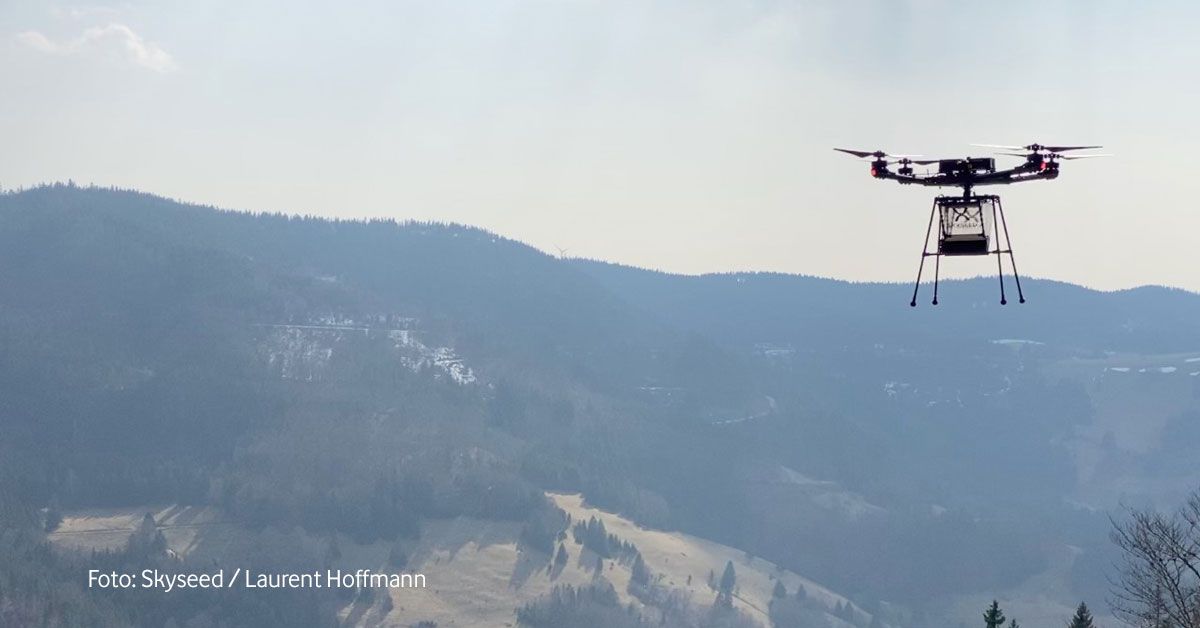 Diese Drohnen unterstützen den Naturschutz