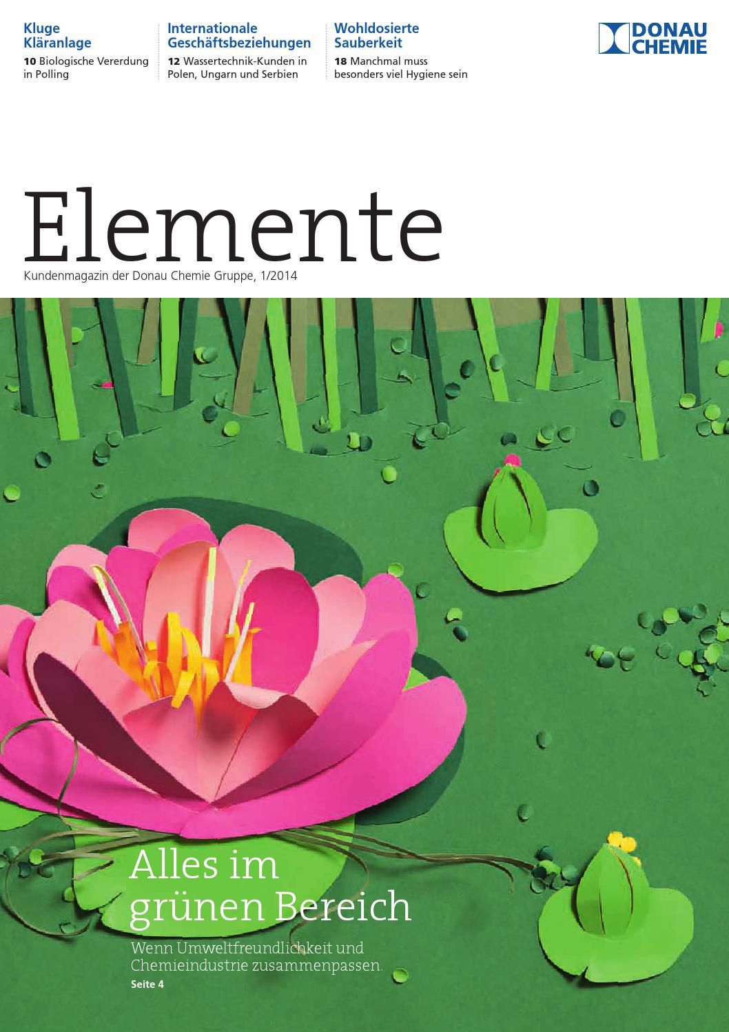 Elemente (Kundenmagazin Donau Chemie)