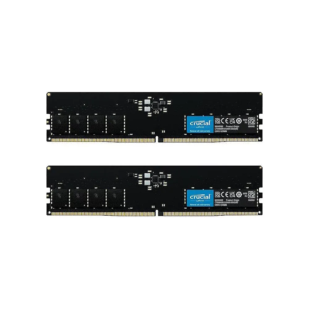 Crucial DDR5-4800 CL40 RAM Speicher Kit (2x32GB) bei Cyberport