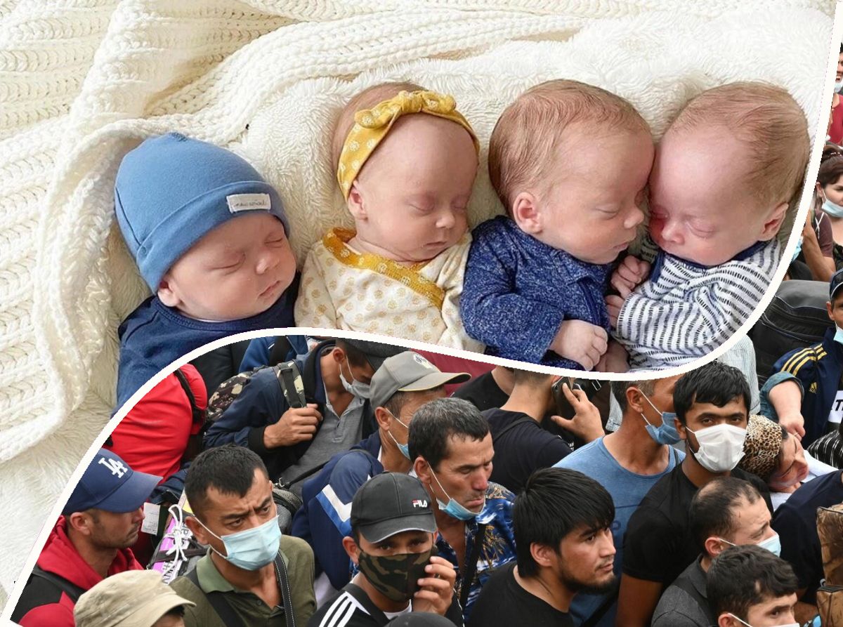 В России наблюдается снижение рождаемости и значительный рост мигрантов