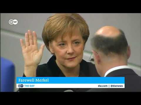 The Day - Merkel bids farewell after 16 years in office