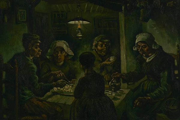 A new look at Van Gogh's "The Potato Eaters"