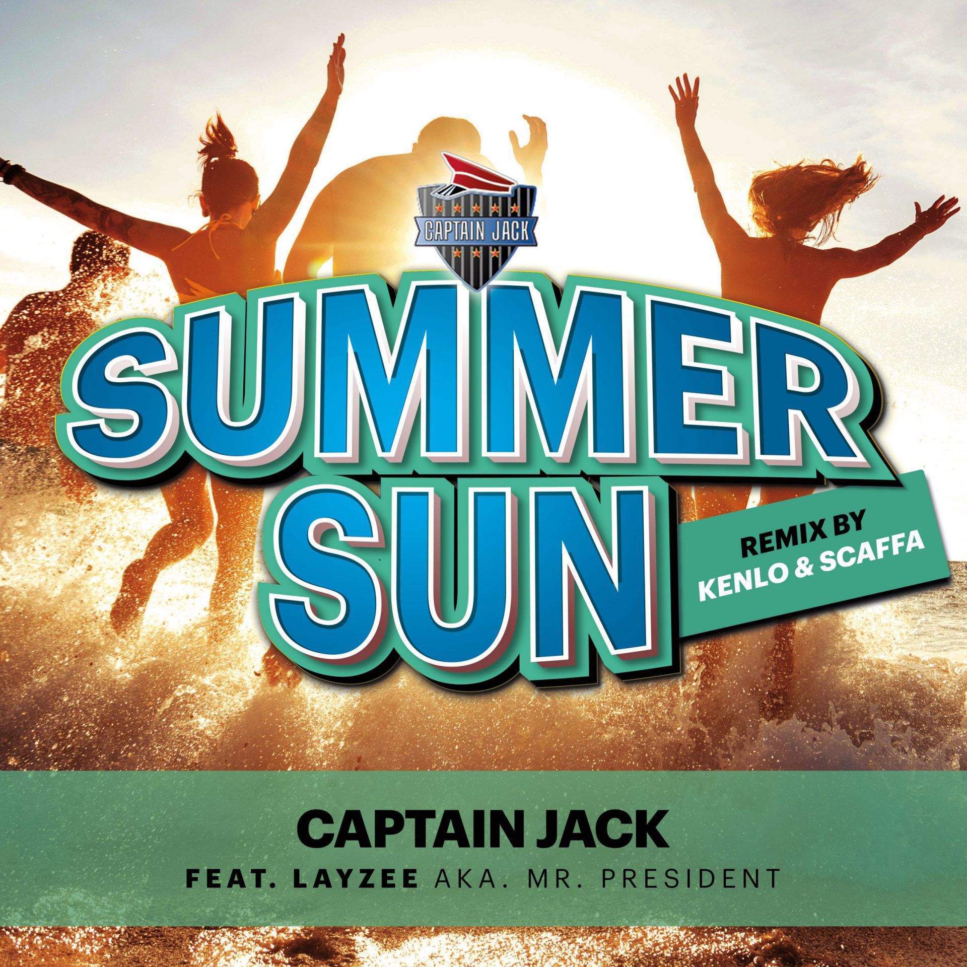 Captain Jack feat. Layzee veröffentlichen Summersun (Kenlo & Scaffa Remix)