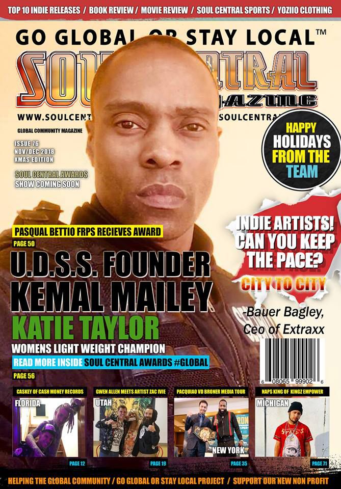 Soul Central Magazine #76 CEO Kemal Mailey