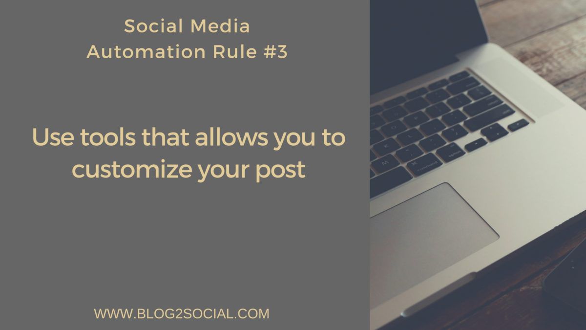 How to automatically cross-promote blog posts on social media Automation Rule 3