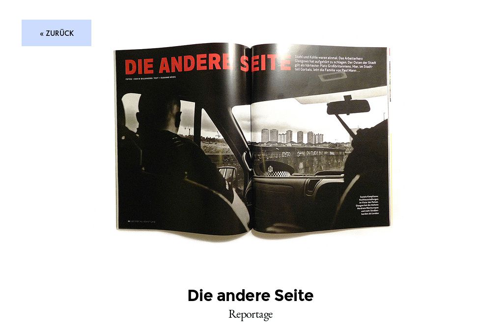 Susanne Krieg - Die andere Seite (REPORTAGE)