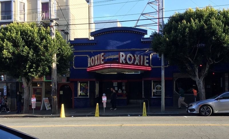 Front of Roxie Theatre in San Francisco - Voice of the eagle