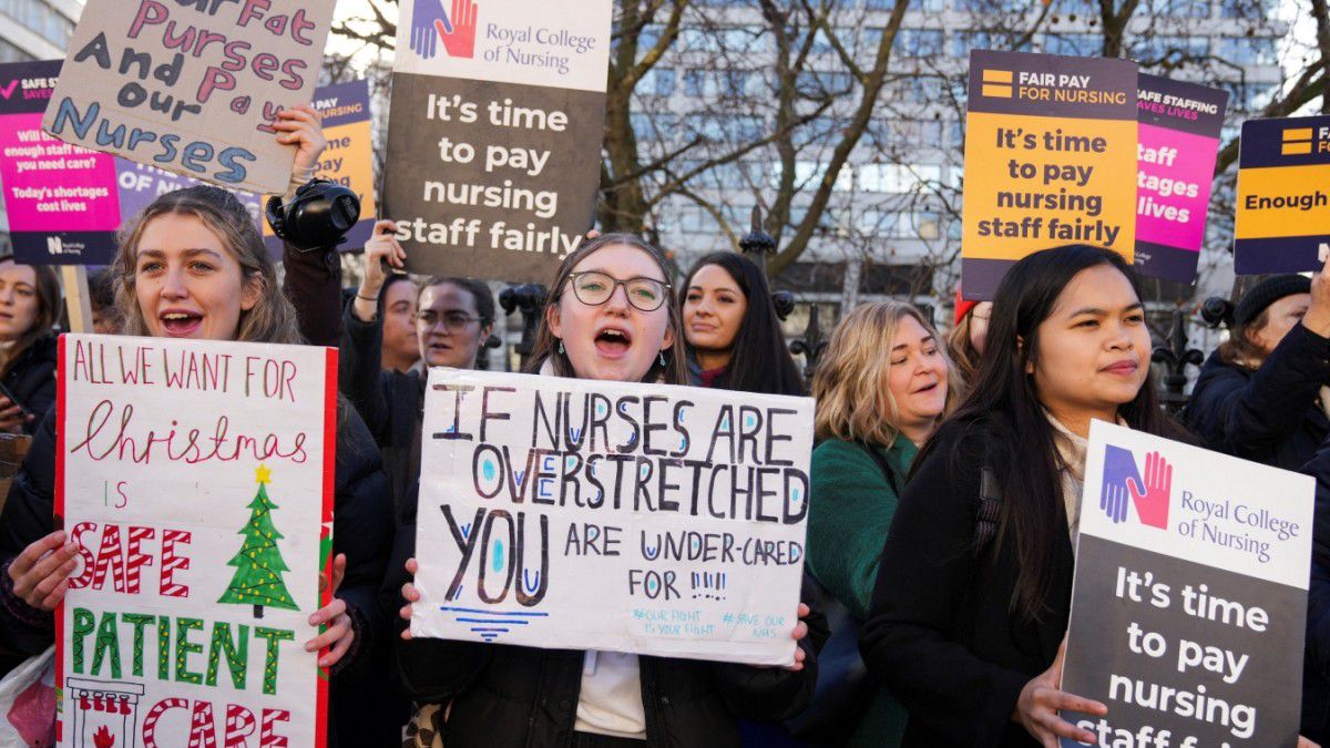 Großstreik im britischen Gesundheitswesen