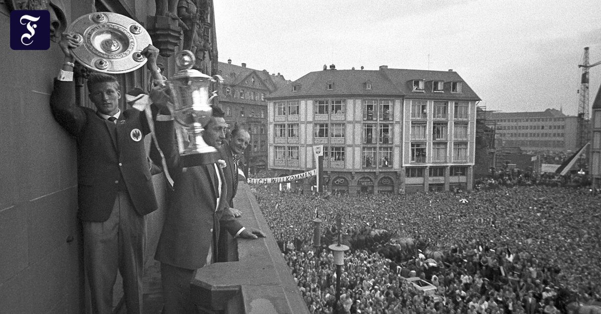 Eintracht Frankfurt feiert 60 Jahre Deutsche Meisterschaft