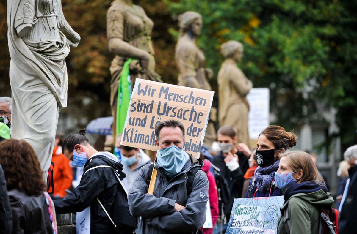 Fridays for Future in Stuttgart: Tausende Teilnehmer bei Klimademo