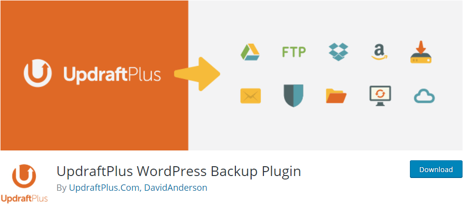Das Updraft Plus WordPress Backup Plugin zur Datensicherung und Wiederherstellung Deiner Daten