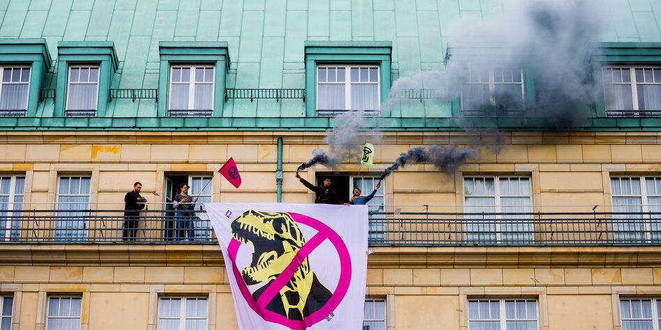 Extinction Rebellion Proteste in Berlin: Superreiche Klimakiller