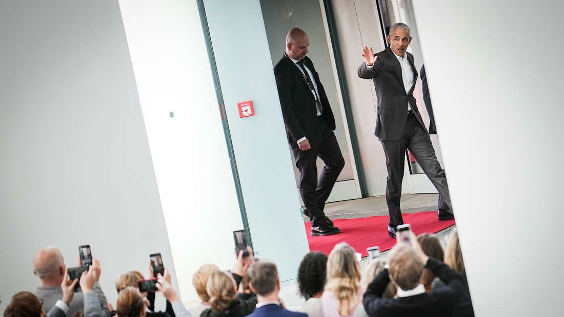 Obama in Berlin: «Was mir Hoffnung gibt, ist die nächste Generation»