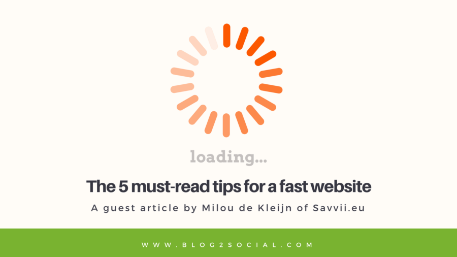 5 must-read tips for a fast website