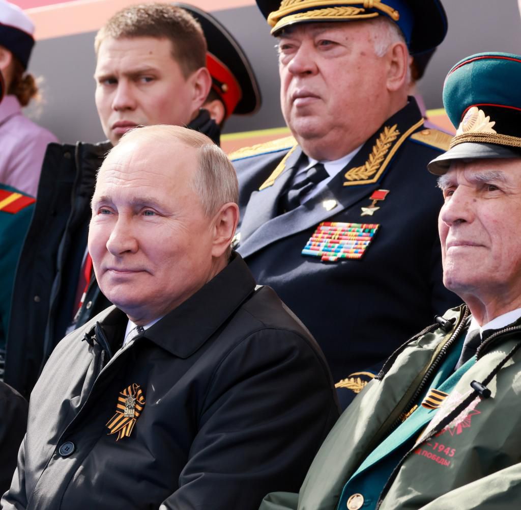 Russian President Putin attends Victory Day military parade in Mo