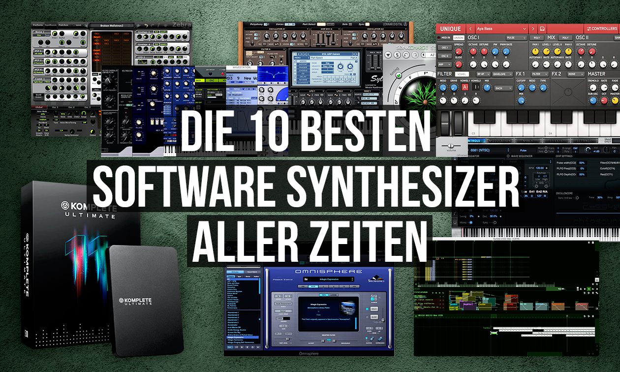 Die 10 besten Software Synthesizer 2023 - Bonedo