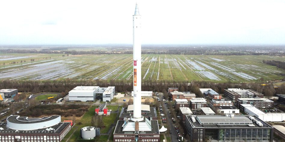 Raumfahrtforschung in Bremen: 120 Meter Weltall